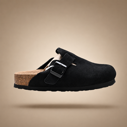 Birkenstock Boston Women’s Suede Clogs – Soft Footbed Leather Slip-On Clogs